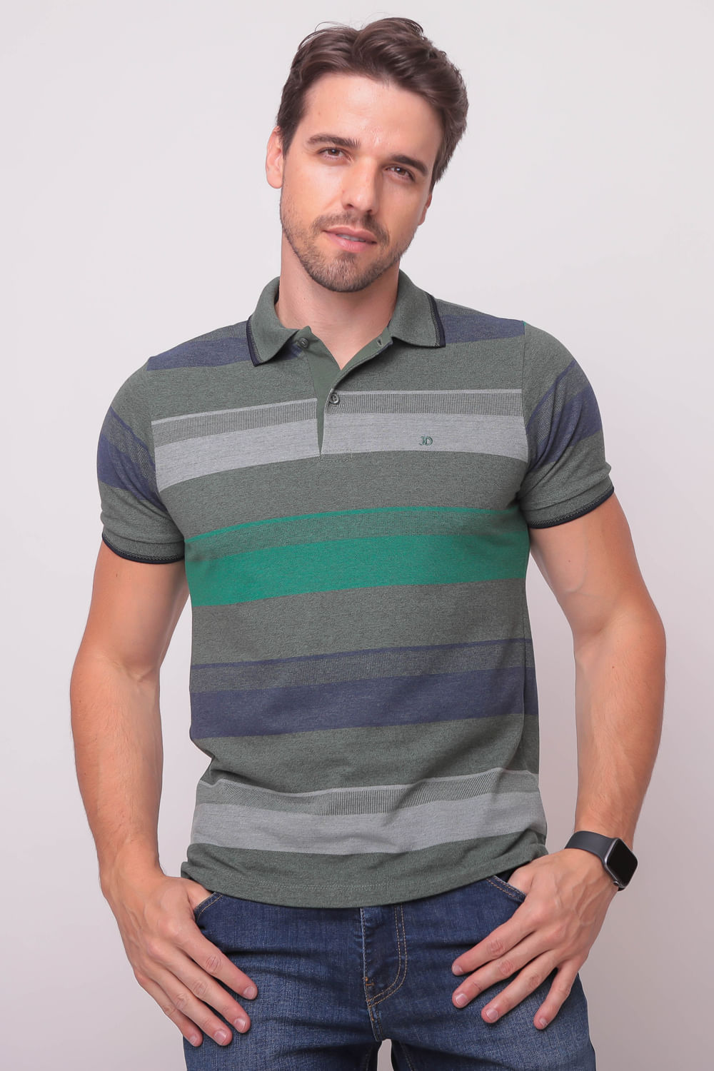 blusa masculina gola polo